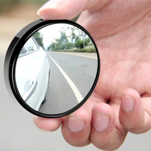 2Pcs 360° Adjustable Blind Spot Mirror – Wide Angle Convex Rearview Mirror for Cars